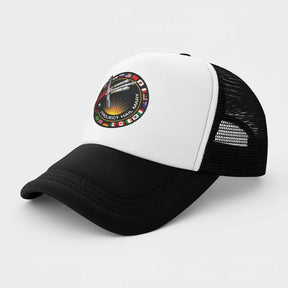 Boné Trucker de Tela Ajustável Snapback Project Rocky