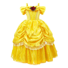 Conjunto de Fantasia de Princesa com Acessórios para Meninas