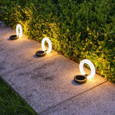 Luminária Solar de Espeto para Jardim – Cabeça Ajustável em 360° e Resistente a Intempéries IP65