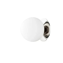 Nordic Globe Glass Wall Lamp | Minimalist Modern Bathroom & Bedroom Light