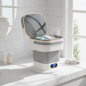 Máquina de Lavar Portátil Mini Dobrável Compacta
