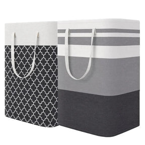 75L Waterproof Laundry Basket – Foldable Fabric Hamper with Handles