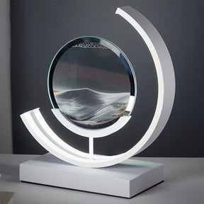 Quicksand Sand Art LED Table Lamp – Moving Sand Ambient Light – product image 6