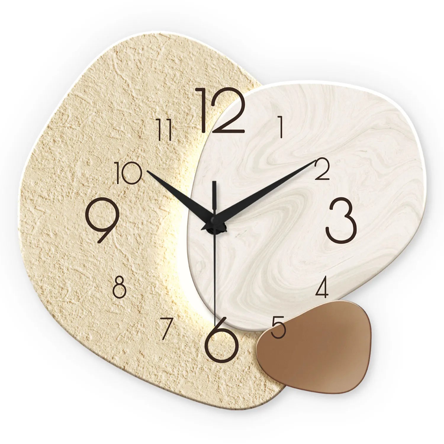 Modern Wall Clock – Silent Quartz Design