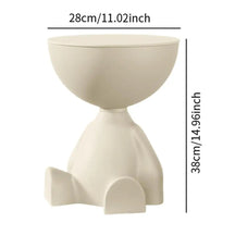 Mesa Lateral de Urso de Desenho Animado | Mesa de Centro Criativa Moderna