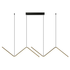Pendente de Alumínio para Sala de Jantar | Iluminação Nórdica Minimalista Moderna
