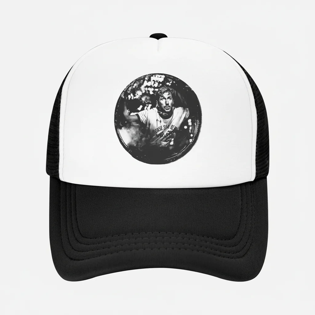 Boné Trucker de Tela Ajustável Snapback Project Rocky