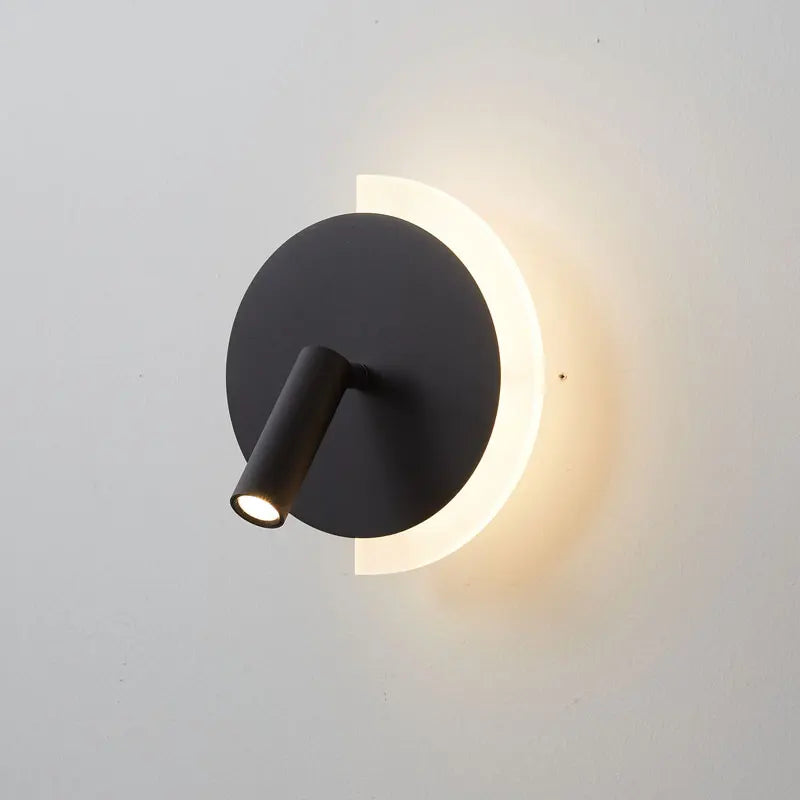 Luminária de Parede LunaSpot | Design Moderno de LED para Cabeceira