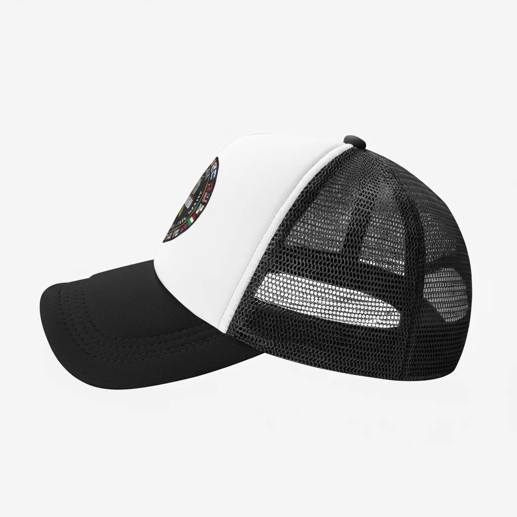 Boné Trucker de Tela Ajustável Snapback Project Rocky
