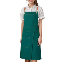 Waterproof Canvas Apron – Split-Skirt Design with Pockets