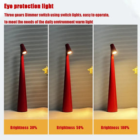 Rechargeable LED Table Lamp – Touch Dimmable