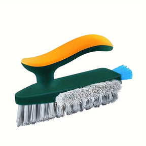Conjunto de 2 Escovas para Limpeza de Rejunte – 4 em 1 para Pisos e Vidros