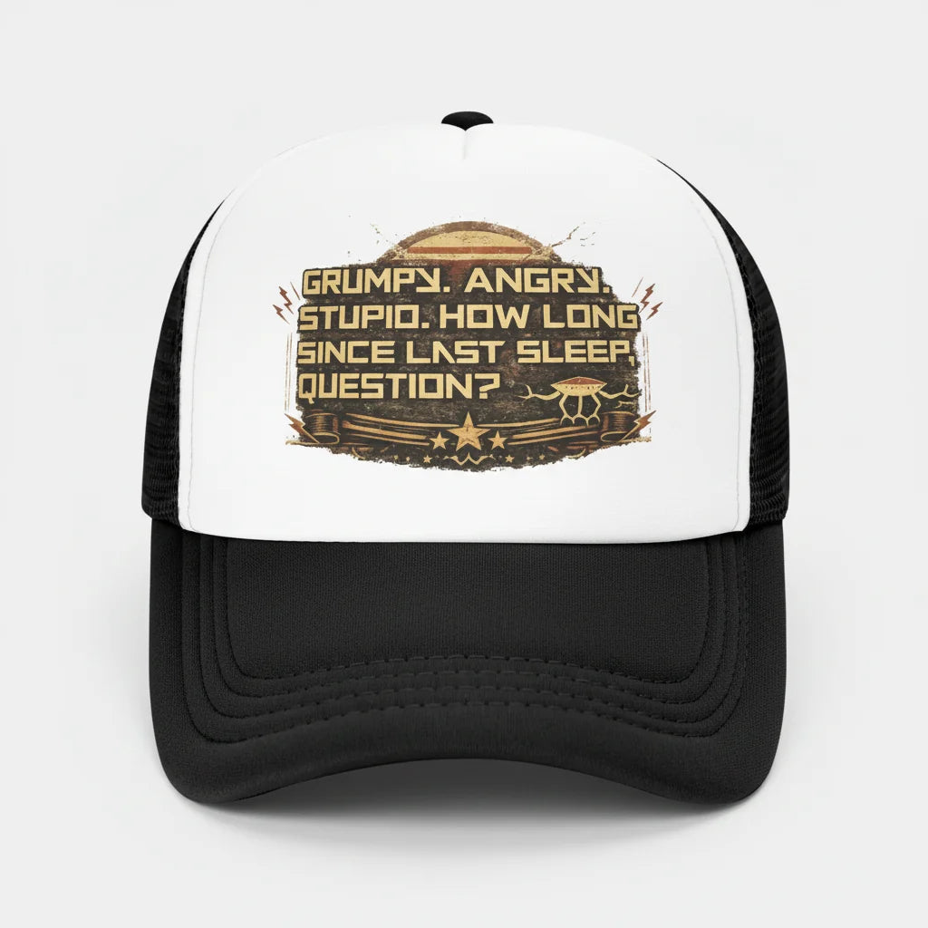 Boné Trucker de Tela Ajustável Snapback Project Rocky
