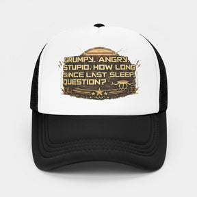 Boné Trucker de Tela Ajustável Snapback Project Rocky