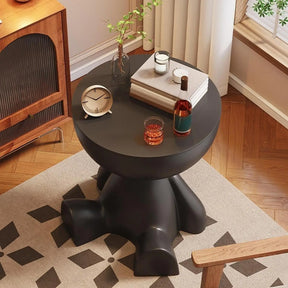 Mesa Lateral de Urso de Desenho Animado | Mesa de Centro Criativa Moderna