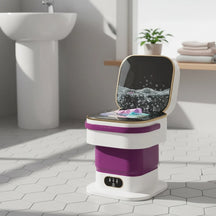 Máquina de Lavar Portátil Mini Dobrável Compacta