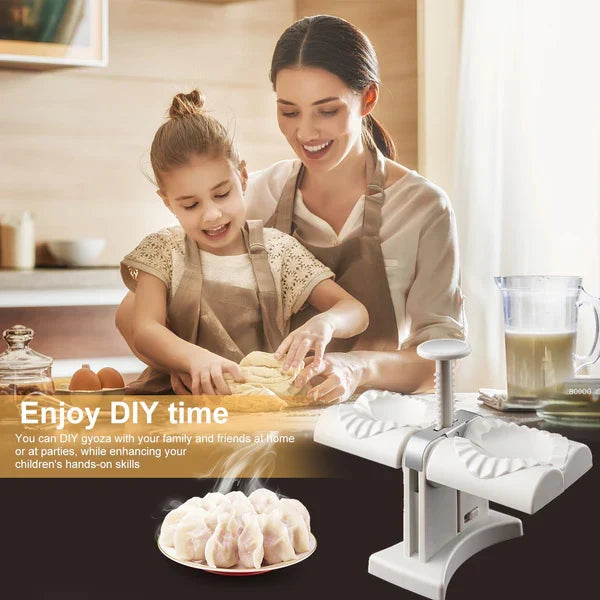 Molde automático de fazer pastel de cabeça dupla