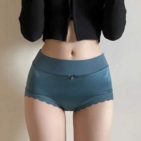 Calcinha Feminina Hipster Sem Costura Macia e Respirável