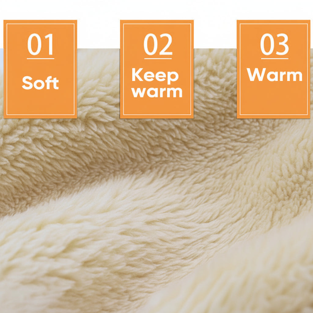 Balaclava de Fleece para Esqui, Proteção Facial de Inverno à Prova de Vento