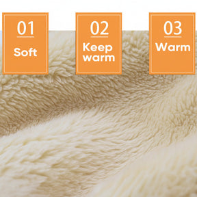 Balaclava de Fleece para Esqui, Proteção Facial de Inverno à Prova de Vento