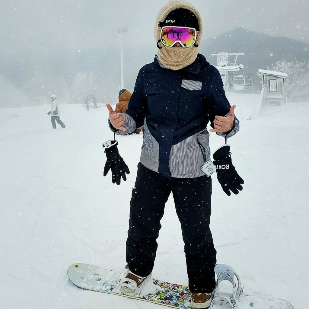 Balaclava de Fleece para Esqui, Proteção Facial de Inverno à Prova de Vento