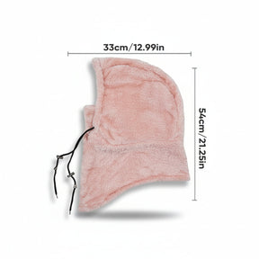 Balaclava de Fleece para Esqui, Proteção Facial de Inverno à Prova de Vento