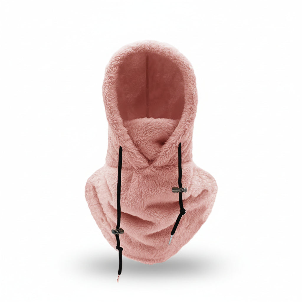Balaclava de Fleece para Esqui, Proteção Facial de Inverno à Prova de Vento