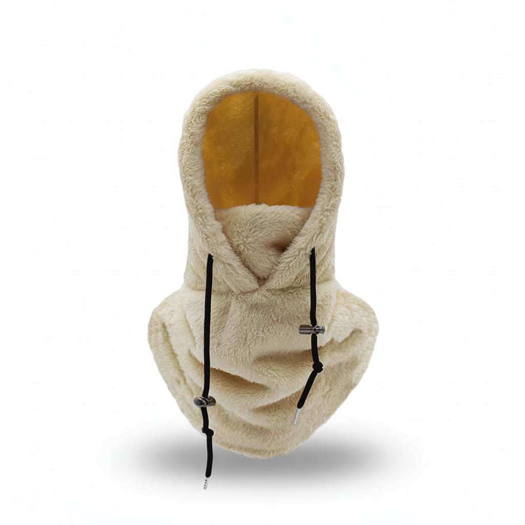 Balaclava de Fleece para Esqui, Proteção Facial de Inverno à Prova de Vento