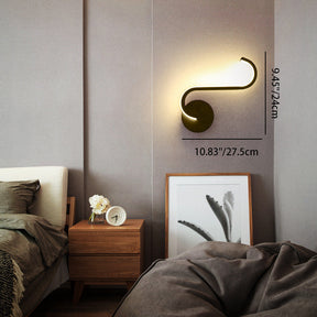 Arandela de LED Curves Line | Design Minimalista Moderno em Arco