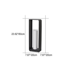 Modern Square Outdoor LED Light | Waterproof Solar LED Light