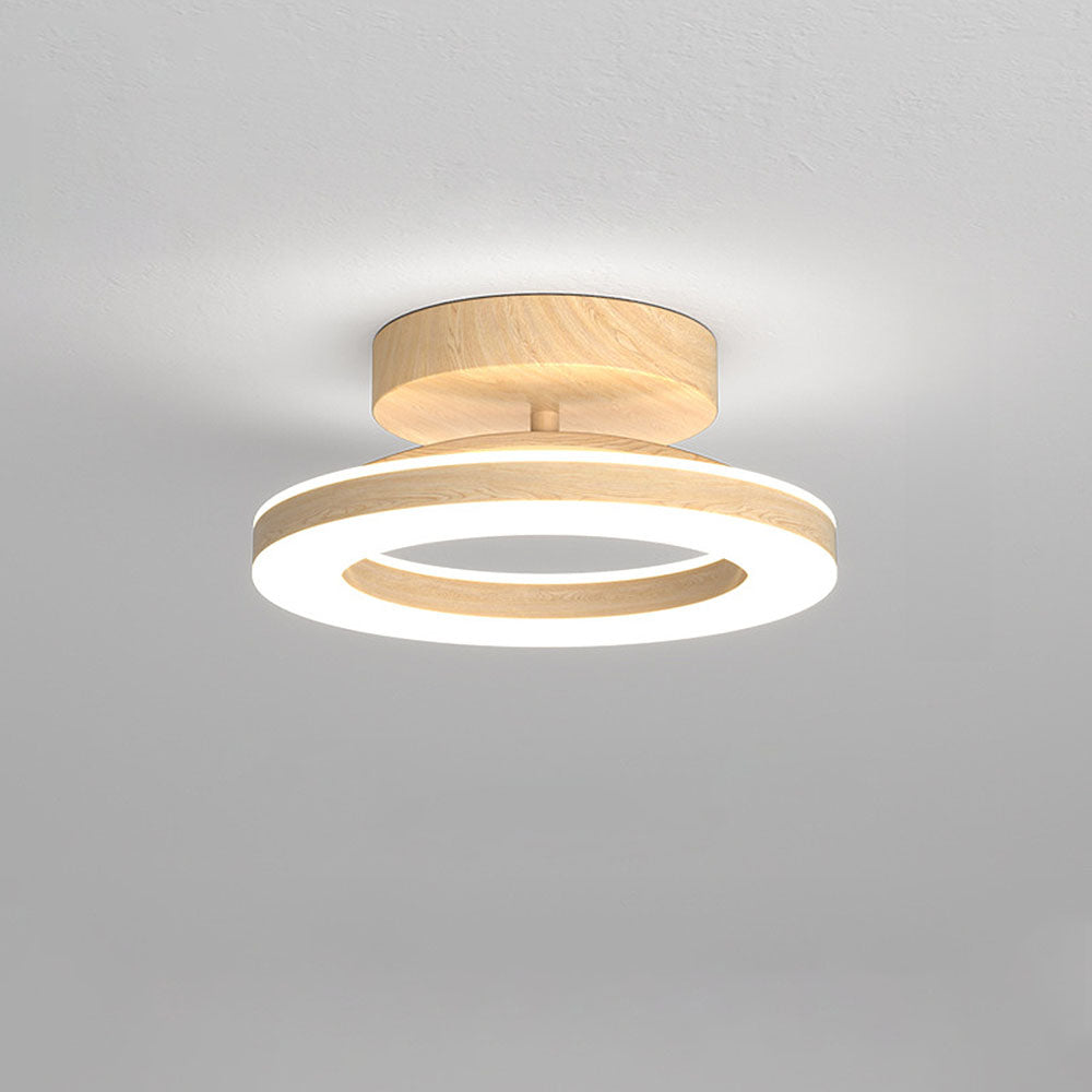 Plafon LED Redondo de Acrílico | Luminária Moderna para Hall e Entrada
