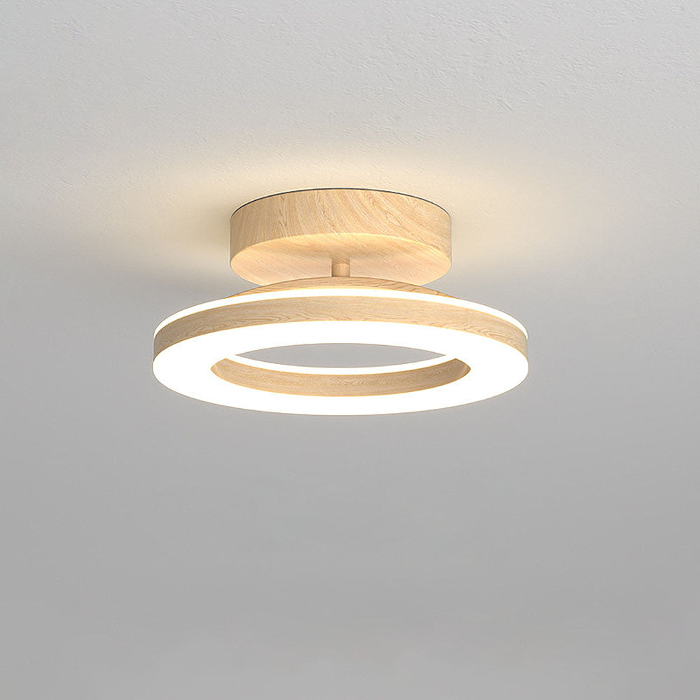Plafon LED Redondo de Acrílico | Luminária Moderna para Hall e Entrada