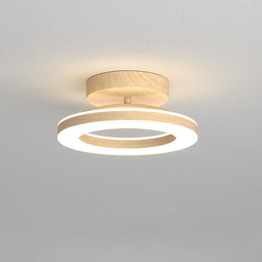 Plafon LED Redondo de Acrílico | Luminária Moderna para Hall e Entrada