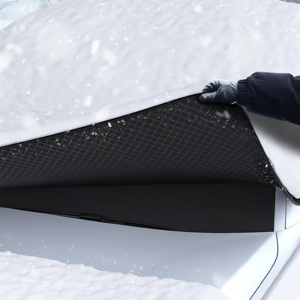 Capa Magnética de Tecido Oxford para Proteção contra Gelo e Neve no Para-brisa