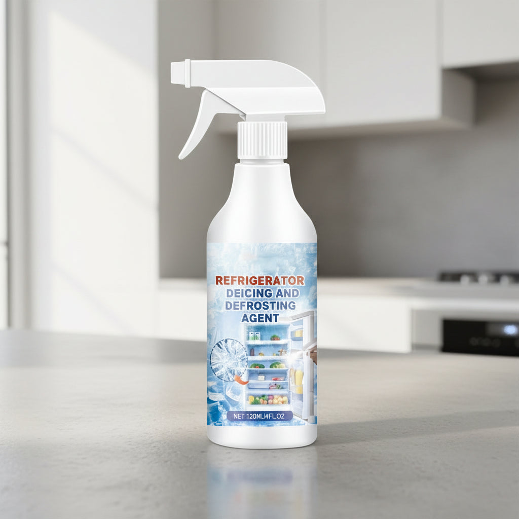 Spray Descongelante para Geladeira Limpador de Gelo Remoção Rápida de Geada