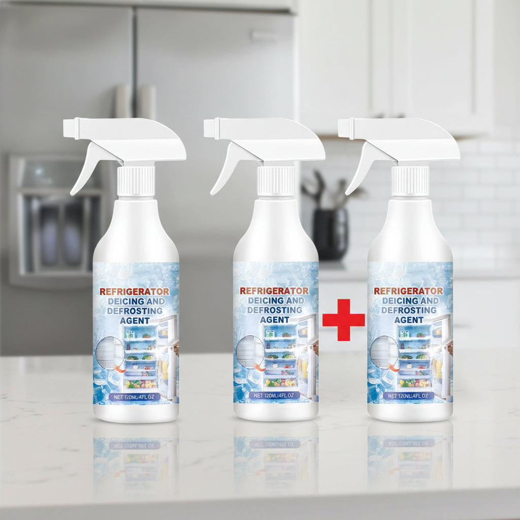Spray Descongelante para Geladeira Limpador de Gelo Remoção Rápida de Geada