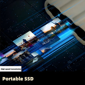 SSD Externo Dispositivo de Armazenamento Portátil Gabinete de Metal