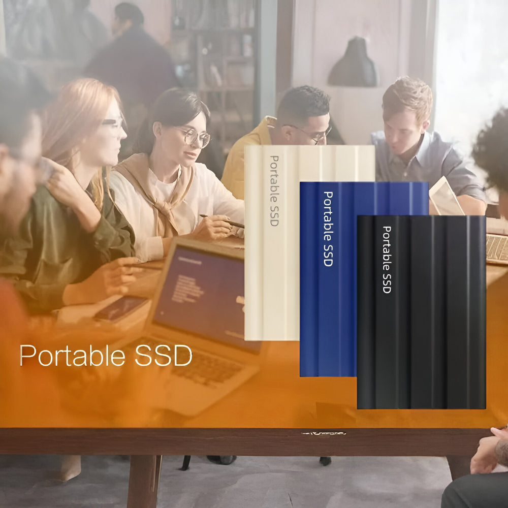 SSD Externo Dispositivo de Armazenamento Portátil Gabinete de Metal