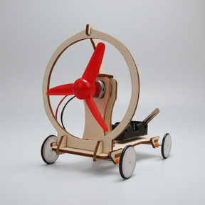 Brinquedo Educativo STEM Carrinho de Madeira para Montar DIY Infantil