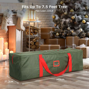 Bolsa de Armazenamento para Árvore de Natal, Estojo de Transporte de Oxford Impermeável