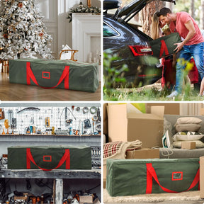 Bolsa de Armazenamento para Árvore de Natal, Estojo de Transporte de Oxford Impermeável