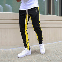 Calça Jogger Masculina Slim Fit com Listra Lateral