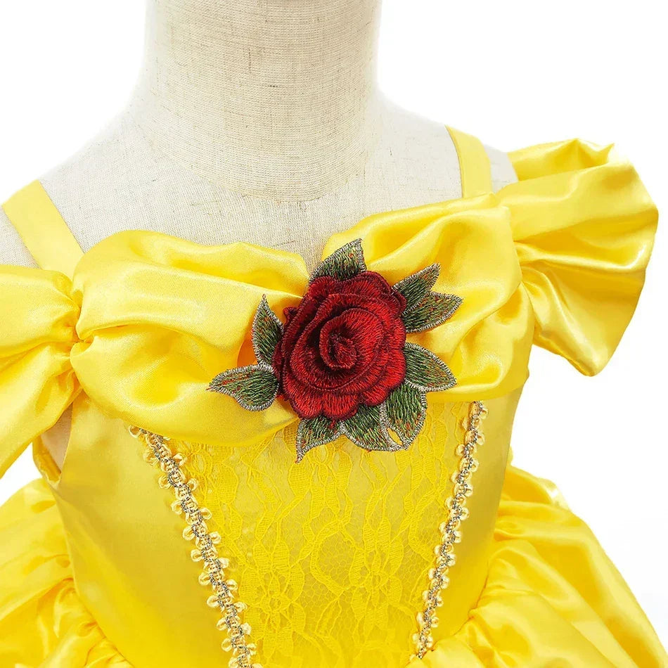 Conjunto de Fantasia de Princesa com Acessórios para Meninas