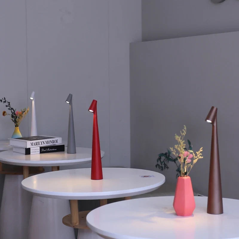 Rechargeable LED Table Lamp – Touch Dimmable