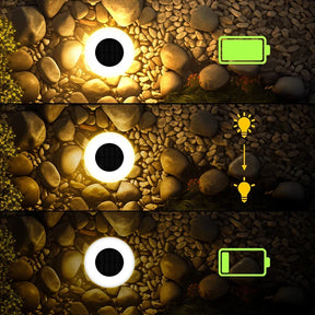 Solar Ground Light 4-Pack – 14 LEDs & 360° Ground Illumination