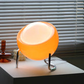 Luminária de Mesa Bauhaus de Vidro | Design Nórdico Retrô
