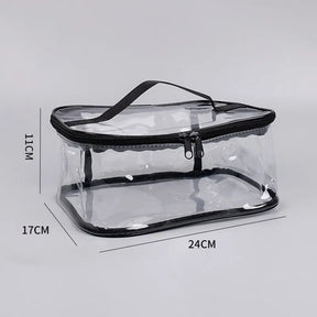 Bolsa Organizadora de Brinquedos em Tela Transparente | Organizador de Grande Capacidade para Brinquedos, Quebra-cabeças e Blocos de Montar