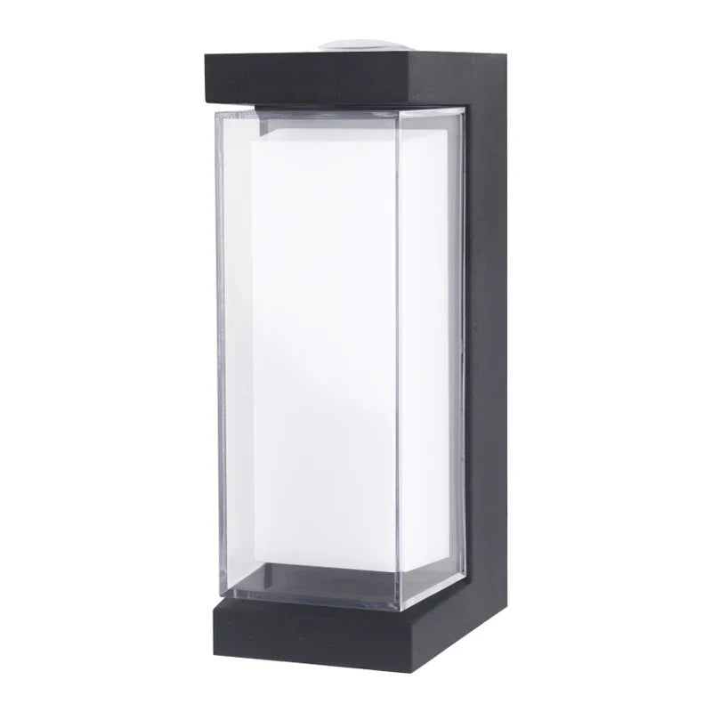 Arandela de Parede LED Moderna | Luminária Externa à Prova d'Água de Facho Duplo