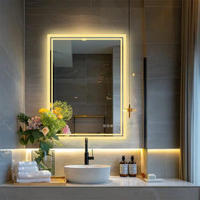 LED Bathroom Mirror – Frameless Dimmable Anti-Fog Design