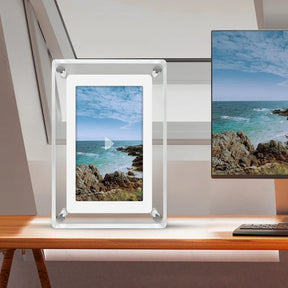Acrylic Digital Photo Frame – Portable IPS Display – Default Title – product image 1